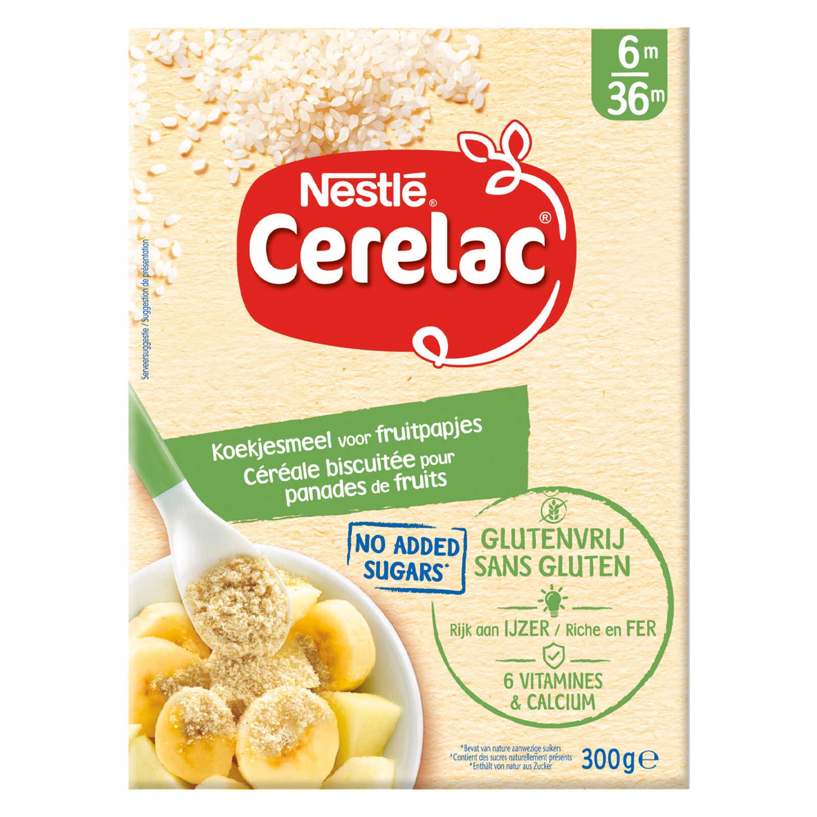 Nestlé Koekjesmeel | Glutenvrij | Baby |