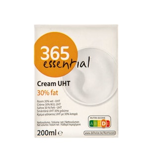 Delhaize | UHT room | 30 % V.G. 