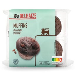 Delhaize | Muffins | Chocolade 