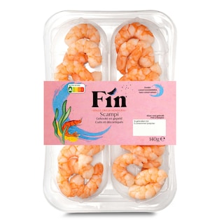 Fin | Scampi's | Gekookt | Natuur 