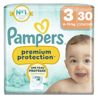 Pampers | Premium Protection | Langes | Taille 3 