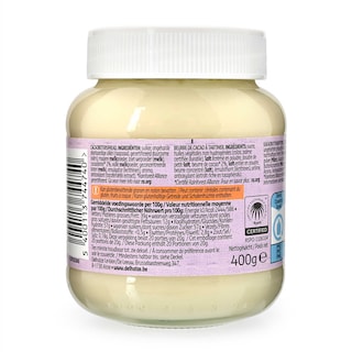 Delhaize | Pâte à tartiner | Chocolat | Blanc 400 gr