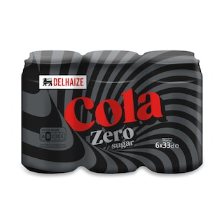 Delhaize | Cola | Zero | Zonder gluten | Zonder lactose 