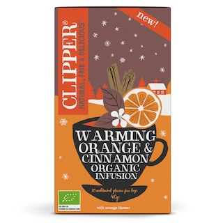 Clipper | Infusie | Winter spice orange | Zakjes 20 x 2 gr