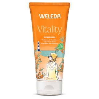 Weleda | Douchecrème | Vitality | Duindoorn | Bio 