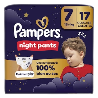 Pampers | Baby Dry Pants | Luierbroekjes | Nacht | Maat 7 17 st