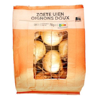 Delhaize | Zachte uien | Verpakt 750 gr