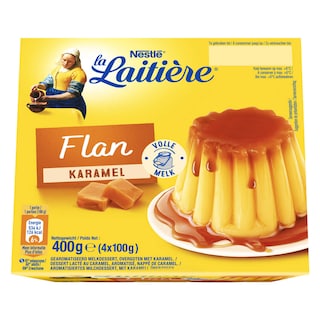 La Laitière | Flan | Sauce caramel 