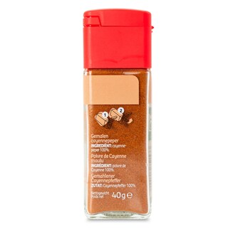 Delhaize | Kruiden | Peper | Cayenne | Gemalen 40 gr