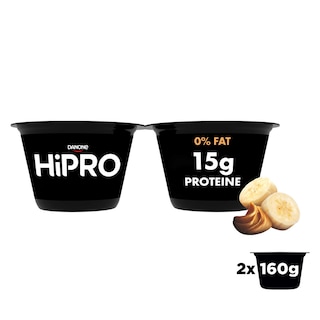 Hipro | Spoonable | En pot | Banane | Cacahuète | Protéine | 0% 