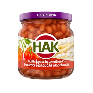 Hak | Witte bonen | Tomatensaus 