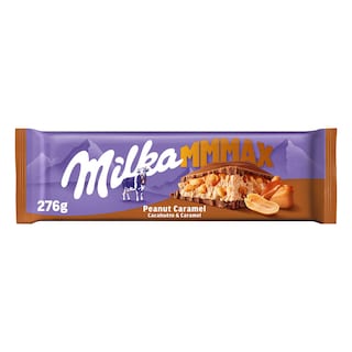 Milka | Chocolat | Tablette | Cacahuètes | Caramel 