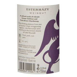 Autriche - Oostenrijk | Burgenland | Esterhazy Grüner Veltliner / Chardonnay 2018 
