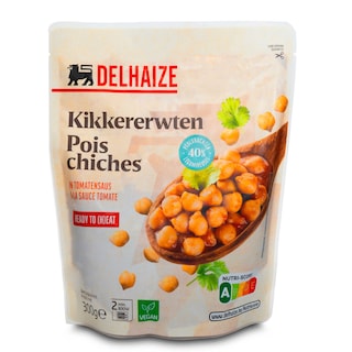 Delhaize | Kikkererwten | Tomatensaus | Ready to Heat 