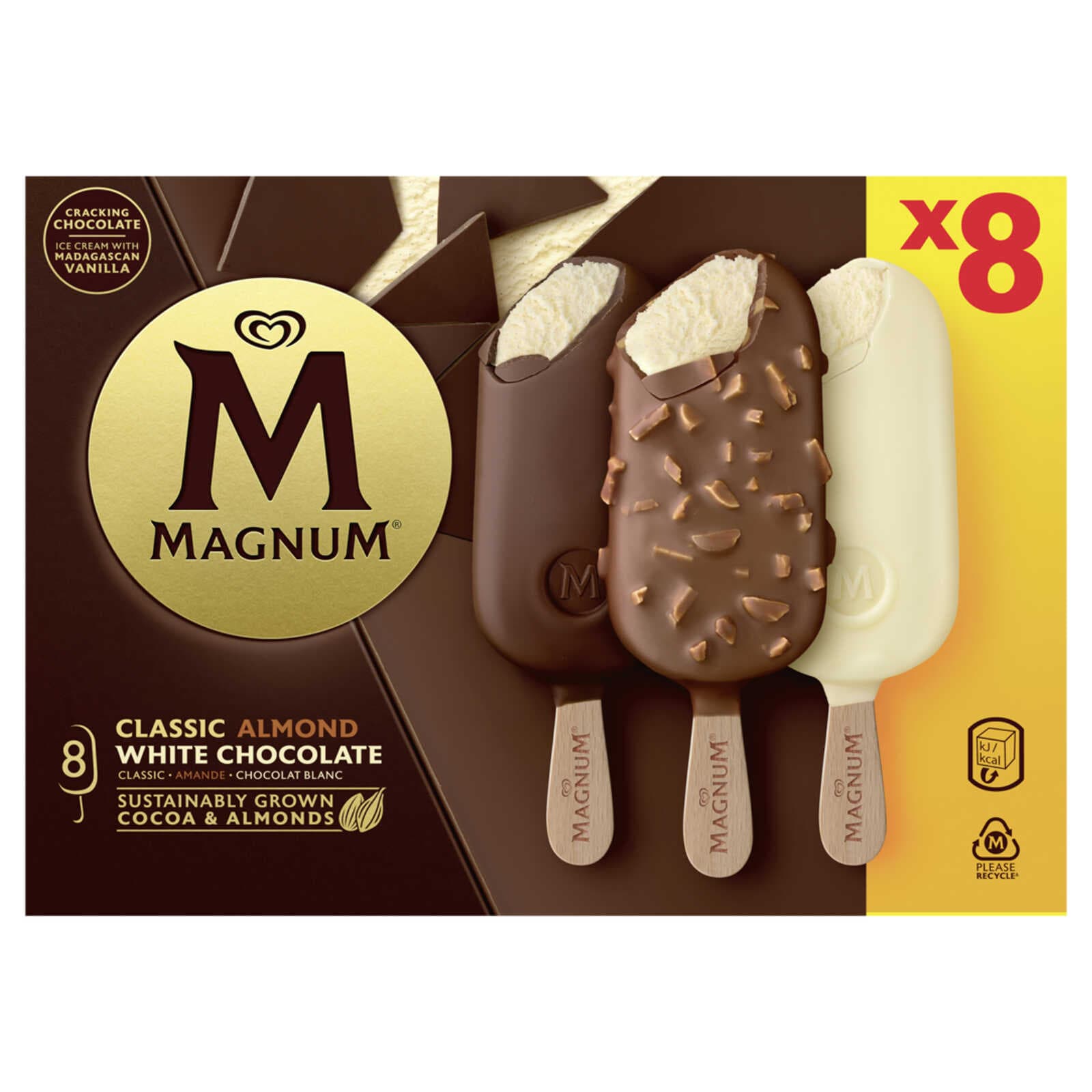Magnum Classic | Almond | White