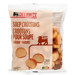Delhaize | Croutons | Nature | Ronds 