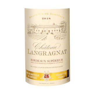 France - Frankrijk | Bordeaux - Bordeaux Supérieur | Château Langragnat 2018 Rouge 