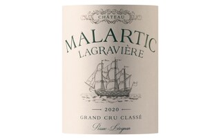 France - Frankrijk | Pessac Leognan | Malartic Lagravière | Houten Kist | 2020 Wit 