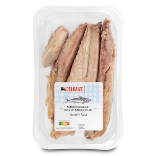 Delhaize | Dos de maquereau | Fumé | Sans arêtes +/- 150 gr