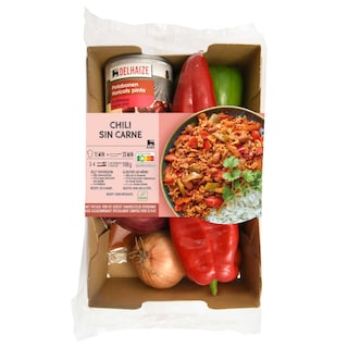 Delhaize | Maaltijdbox | Chili sin carne 