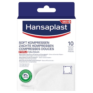 Hansaplast | Soft Compress 10 st