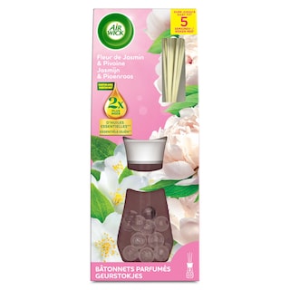 Air Wick | Geurstokjes | Jasmijn & Pioenroos 