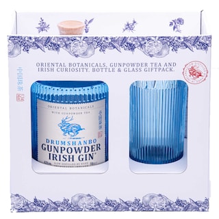 Drumshanbo | Irish Gin | Gunpowder | 43% | Giftset 70 cl