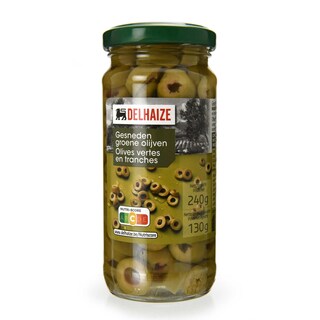 Delhaize | Olives | Vertes | Rondelles 