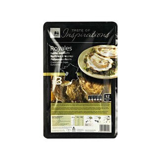 Taste Of Inspirations | Delhaize | 12 Huitres royales 3+ 