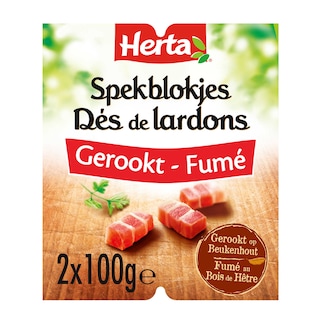 Herta | Spekblokjes | Gerookt 