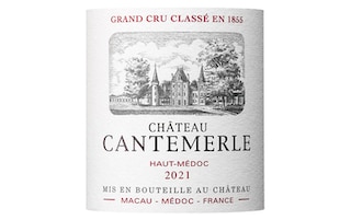 Chateau Cantemerle | Haut-Médoc Grand Cru Classé | 2021 75 cl