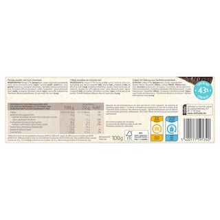 Delhaize | Koekjes | Dunne flensjes | Pure chocolade 