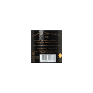 FR BORDEAUX SAINT-EMILION 1GCC | CHATEAU CHEVAL BLANC 1ER GC 2011 