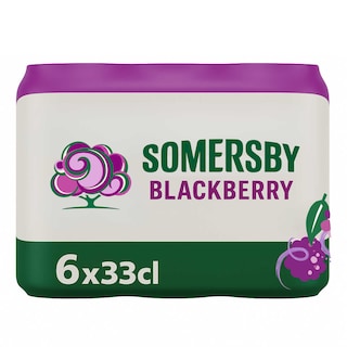 Somersby | Blackberry cider | Blik 6 x 33 cl