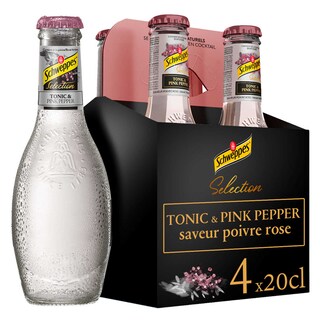 Schweppes | 4x20cl | Tonic & pink pepper 