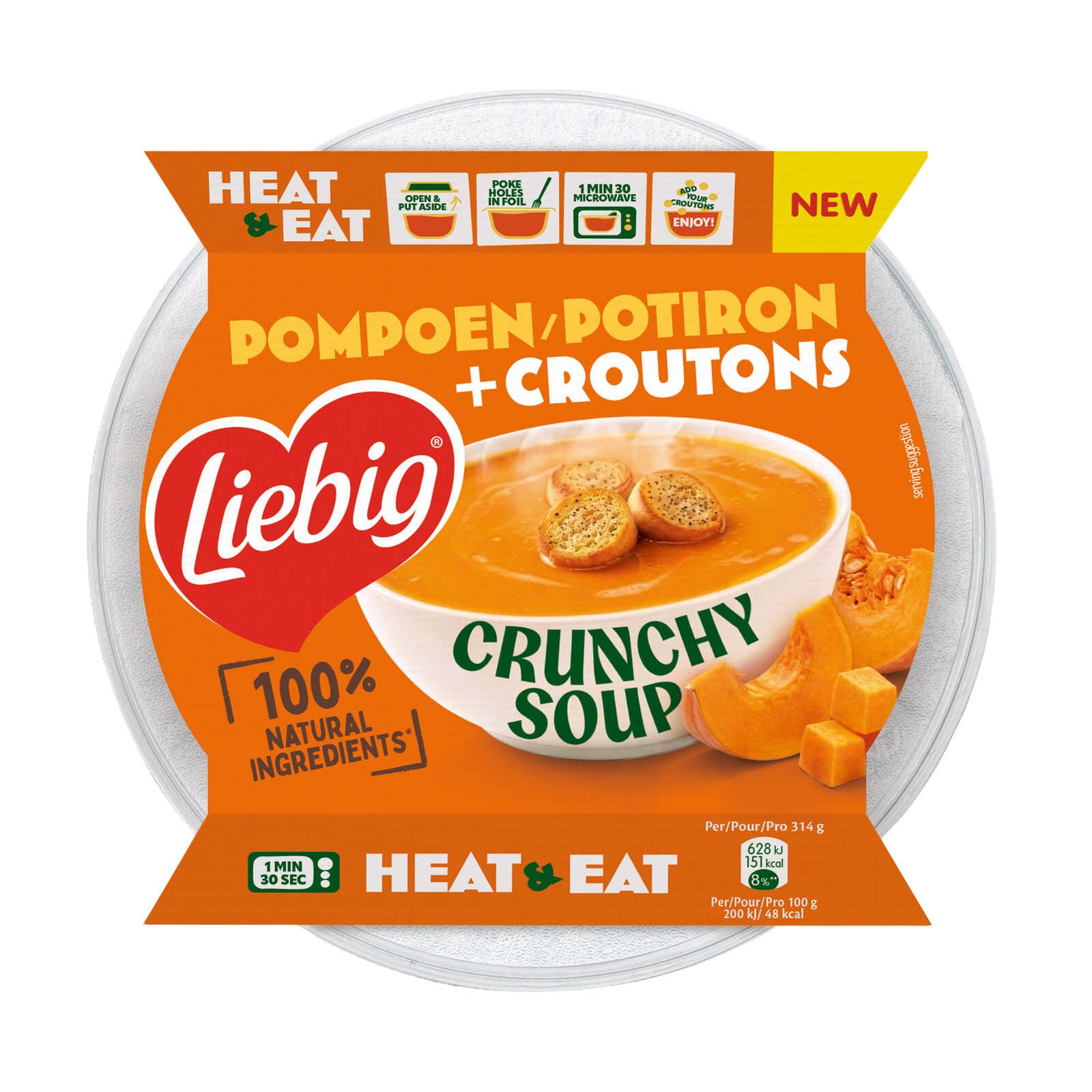 Liebig Pompoen | Creme