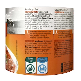 Delhaize | Goulash | Rund 