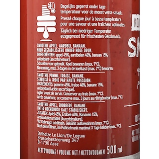 Delhaize | Smoothie | Vruchten | Vers 50 cl