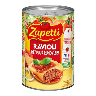 Zapetti | Pasta | Verse pasta | Ravioli puur rund 400 gr