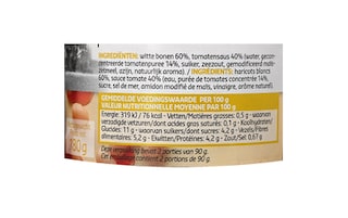 Delhaize | Haricot blanc | Sauce tomate 