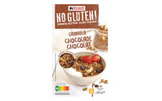 Delhaize | No-Gluten !  | Flocons d'avoine | Chocolat | Noix de cajoux 