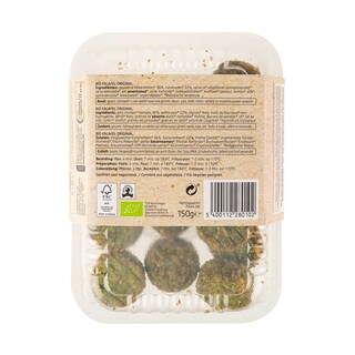 Delhaize | Plant-Based | Falafel | Original | Vegan | Bio 