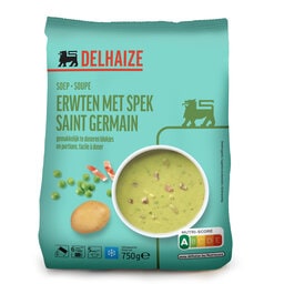 Delhaize | Soep | Erwten | Spek 
