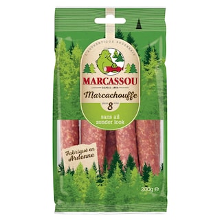 Marcassou | Marcachouffe | Ardense worst | Zonder look 200 gr