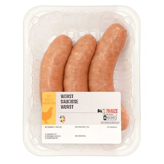 Delhaize | Saucisse | Poulet 400 gr
