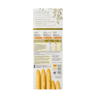 Delhaize | Grissini | Grains de sésame 