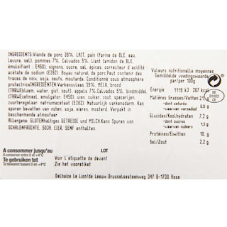 Delhaize | Pensen | Wit | Appel-Calvados 
