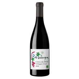 France - Frankrijk | Côtes du Rhône Villages -Visan | Garrigon Visan Bio 2020 Rouge | Bio 
