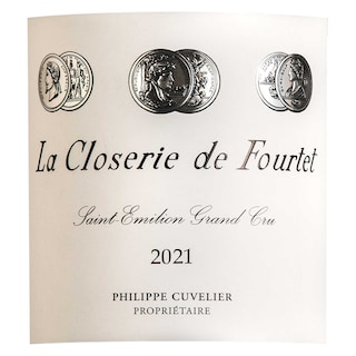 La Closerie de Fourtet | Saint-Emilion Grand Cru Classé | 2021 | Rouge 