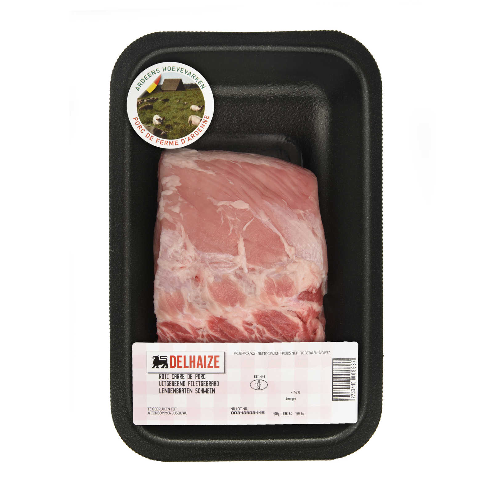 Delhaize | Filetgebraad | Hoevevarken | Ardeens 